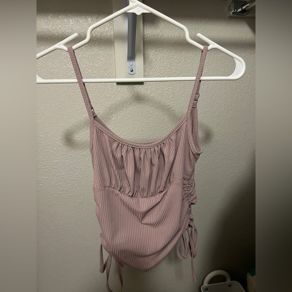 blush tank top
